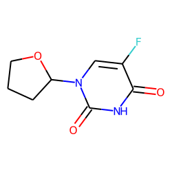 5-fluoro-1-(oxolan-2-yl)pyrimidine-2,4-dione