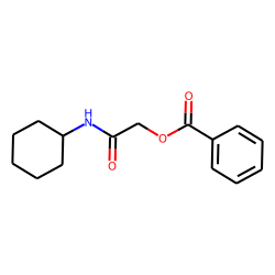 [2-(cyclohexylamino)-2-oxoethyl] benzoate