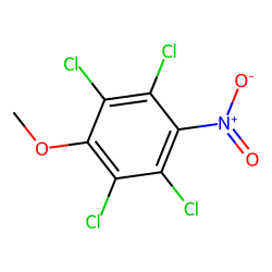 1,2,4,5-tetrachloro-3-methoxy-6-nitrobenzene