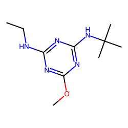 2-N-tert-butyl-4-N-ethyl-6-methoxy-1,3,5-triazine-2,4-diamine