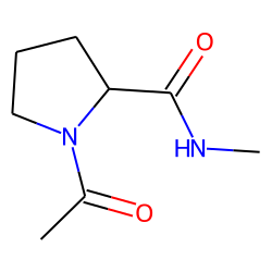 1-acetyl-N-methylprolinamide