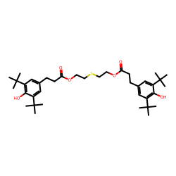 thiobis(ethane-2,1-diyl) bis(3-(3,5-di-tert-butyl-4-hydroxyphenyl)propanoate)