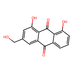 1,8-dihydroxy-3-(hydroxymethyl)anthracene-9,10-dione