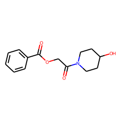 [2-(4-hydroxypiperidin-1-yl)-2-oxoethyl] benzoate