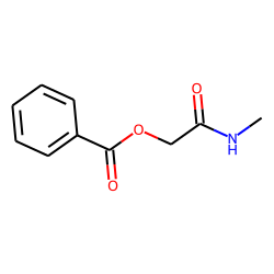 (2-methylamino-2-oxoethyl) benzoate