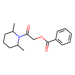 [2-(2,6-dimethylpiperidin-1-yl)-2-oxoethyl] benzoate