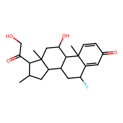 6-fluoro-11-hydroxy-17-(2-hydroxyacetyl)-10,13,16-trimethyl-6,7,8,9,11,12,14,15,16,17-decahydrocyclopenta[a]phenanthren-3-one