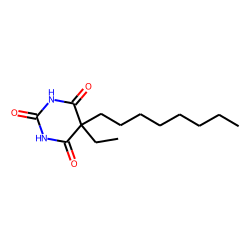 5-ethyl-5-octyl-1,3-diazinane-2,4,6-trione
