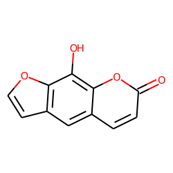 9-hydroxyfuro[3,2-g]chromen-7-one