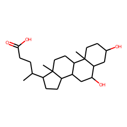 4-(3,6-dihydroxy-10,13-dimethyl-2,3,4,5,6,7,8,9,11,12,14,15,16,17-tetradecahydro-1H-cyclopenta[a]phenanthren-17-yl)pentanoic acid