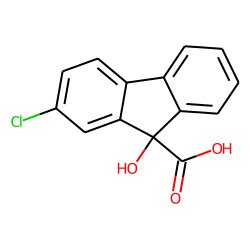 2-CHLORO-9-HYDROXYFLUORENE-9-CARBOXYLIC ACID