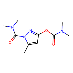 [1-(dimethylcarbamoyl)-5-methylpyrazol-3-yl] N,N-dimethylcarbamate