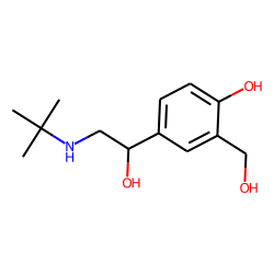 4-[2-(tert-butylamino)-1-hydroxyethyl]-2-(hydroxymethyl)phenol