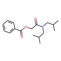 [2-(bis(2-methylpropyl)amino)-2-oxoethyl] benzoate