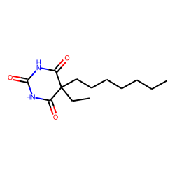 5-ethyl-5-heptyl-1,3-diazinane-2,4,6-trione