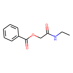 (2-ethylamino-2-oxoethyl) benzoate
