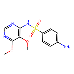 4-amino-N-(5,6-dimethoxypyrimidin-4-yl)benzenesulfonamide