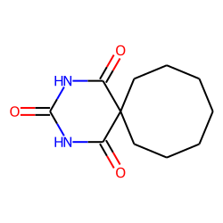 Spiro[cyclooctane-1,5'(6'H)-pyrimidine]-2',4',6'(1'H,3'H)-trione