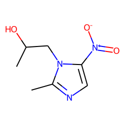 1-(2-methyl-5-nitroimidazol-1-yl)propan-2-ol