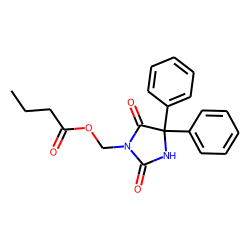 3-Butanoyloxymethylphenytoin
