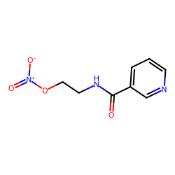 2-(pyridine-3-carbonylamino)ethyl nitrate