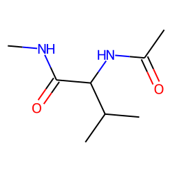 N-acetyl-N'-methyl-DL-valinamide