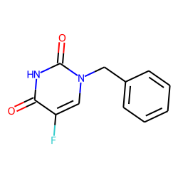 5-fluoro-1-(phenylmethyl)pyrimidine-2,4-dione