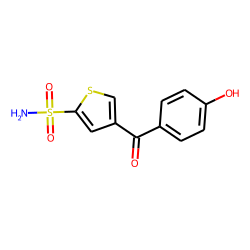 4-(4-hydroxybenzoyl)thiophene-2-sulfonamide