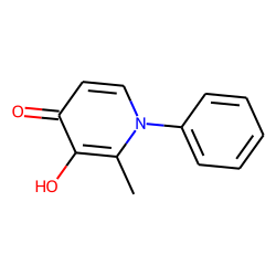 3-hydroxy-2-methyl-1-phenylpyridin-4-one