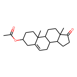 5,6-dehydroisoandrosterone acetate