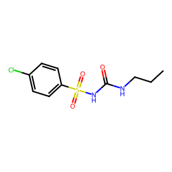 1-(P-CHLOROPHENYLSULFONYL)-3-PROPYLUREA