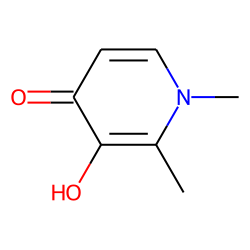 1,2-dimethyl-3-hydroxypyridin-4-one