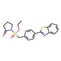 1-[[4-(1,3-benzothiazol-2-yl)phenyl]methyl-ethoxyphosphoryl]pyrrolidin-2-one