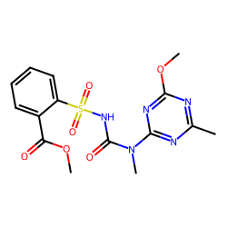 methyl 2-[[(4-methoxy-6-methyl-1,3,5-triazin-2-yl)-methylcarbamoyl]sulfamoyl]benzoate
