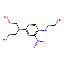 2-[4-[bis(2-hydroxyethyl)amino]-2-nitroanilino]ethanol