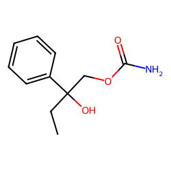 1,2-Butanediol, 2-phenyl-, 1-carbamate