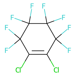 1,2-dichloro-3,3,4,4,5,5,6,6-octafluorocyclohexene