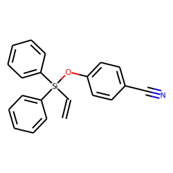 1-Cyano-4-diphenylvinylsilyloxybenzene