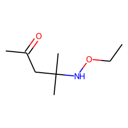 Pentan-2-one, 4-methyl-4-ethoxyamino