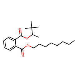 Phthalic acid, 3,3-dimethylbut-2-yl octyl ester