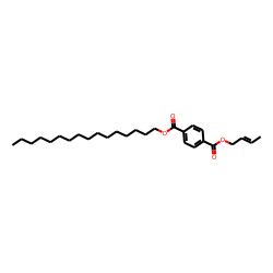 Terephthalic acid, but-2-enyl hexadecyl ester