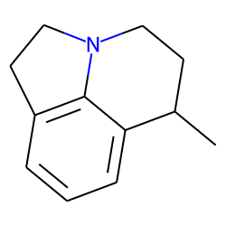 4H-Pyrrolo[3,2,1-ij]quinoline, 1,2,5,6-tetrahydro-6-methyl-