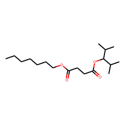 Succinic acid, 2,4-dimethylpent-3-yl heptyl ester