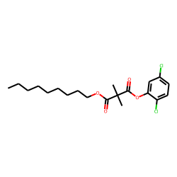 Dimethylmalonic acid, 2,5-dichlorophenyl nonyl ester