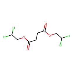 Succinic acid, di(2,2-dichloroethyl) ester