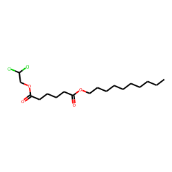 Adipic acid, decyl 2,2-dichloroethyl ester