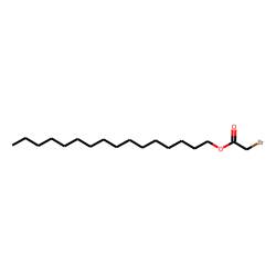 Bromoacetic acid, hexadecyl ester