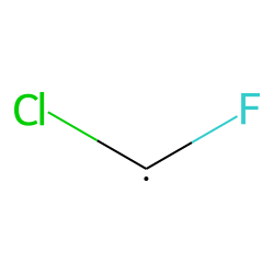 Chlorofluoromethyl radical