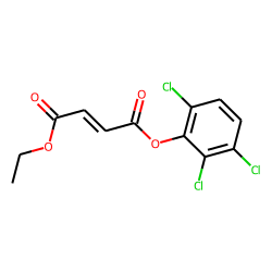 Fumaric acid, ethyl 2,3,6-trichlorophenyl ester