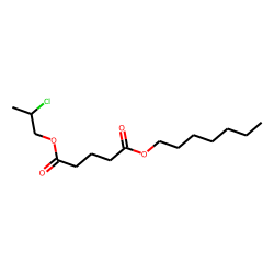 Glutaric acid, 2-chloropropyl heptyl ester